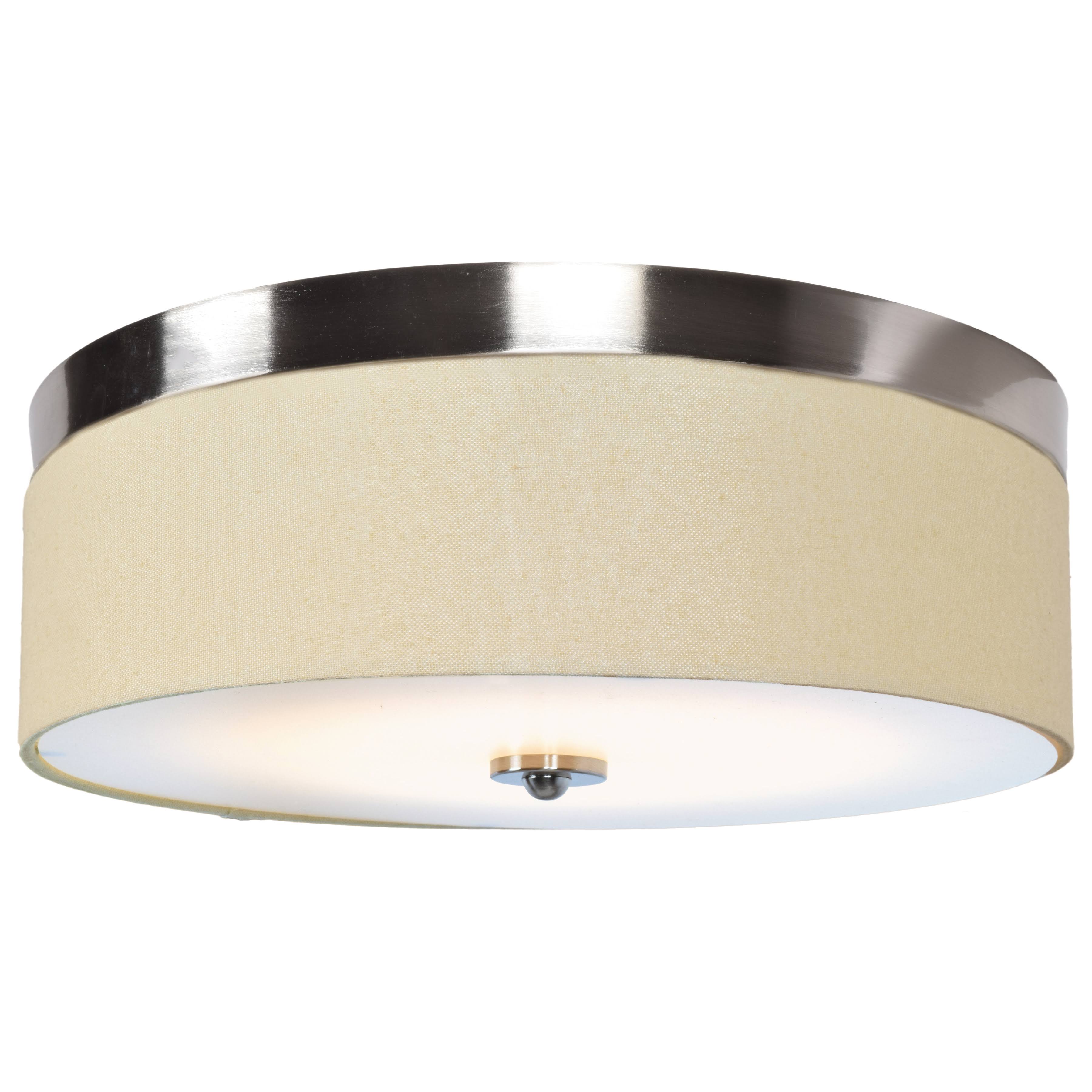 Access Lighting 20820LEDD-BS/ACR Mia Flush Mount Brushed Steel
