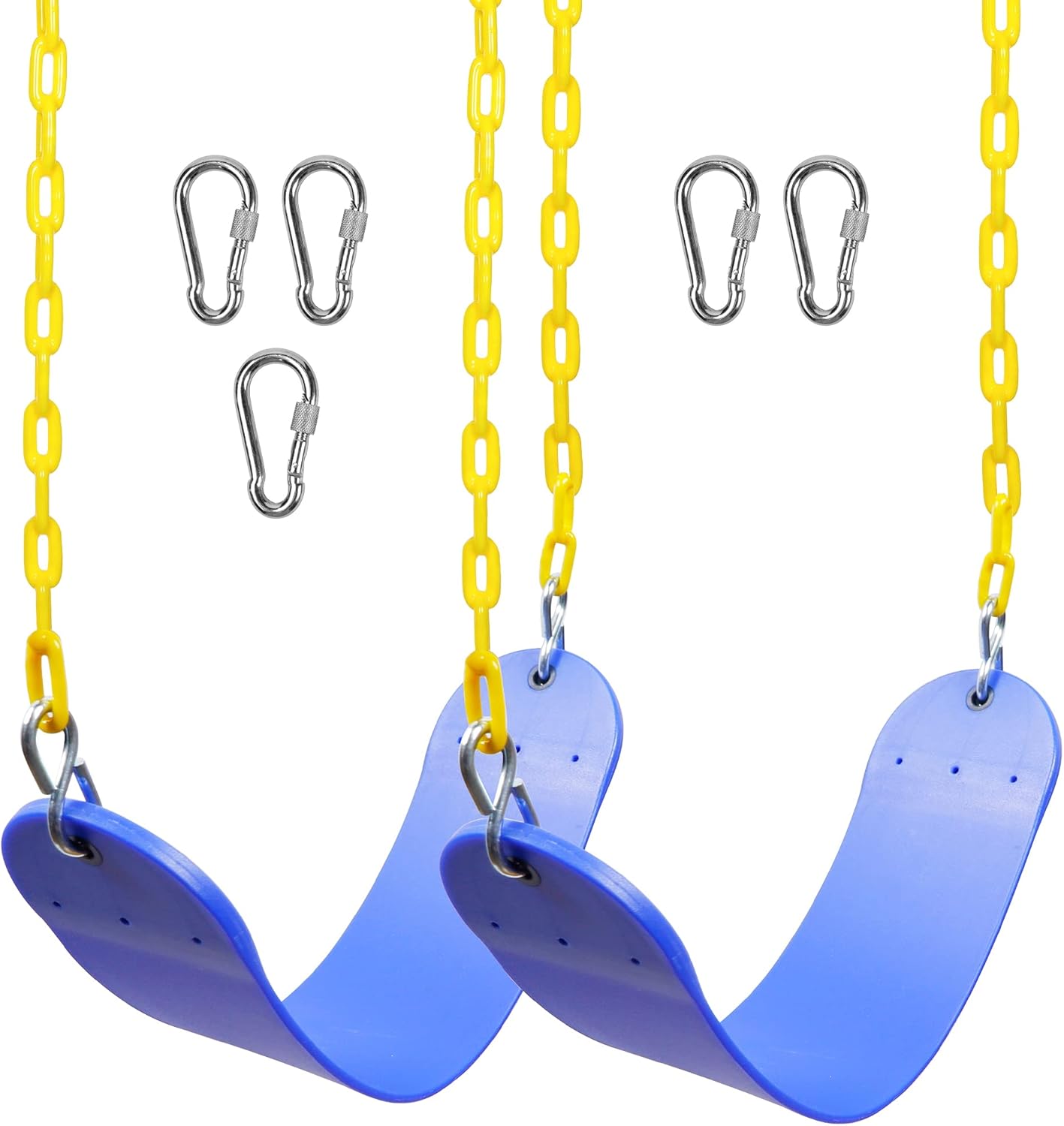 Juegoal 2 Pack Heavy Duty Swing Seat with 66