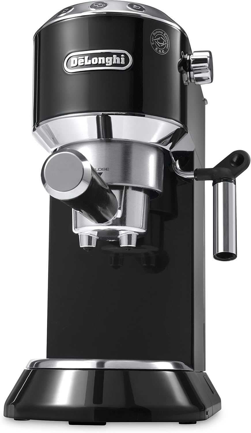 De'Longhi Dedica 5-Bar Pump Espresso Machine, Black