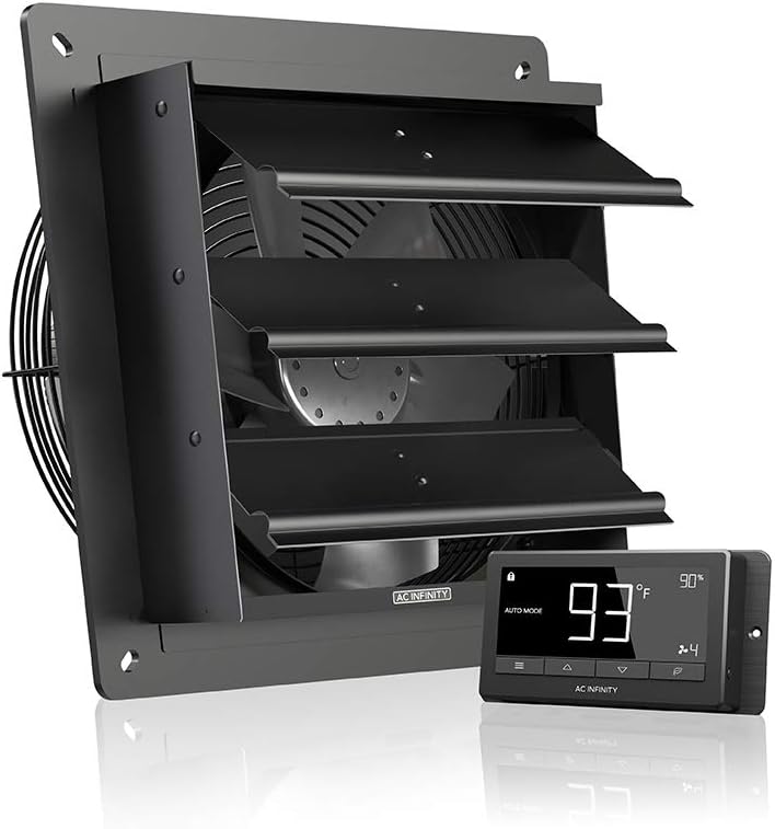 AC Infinity AIRLIFT T10, Shutter Exhaust Fan 10