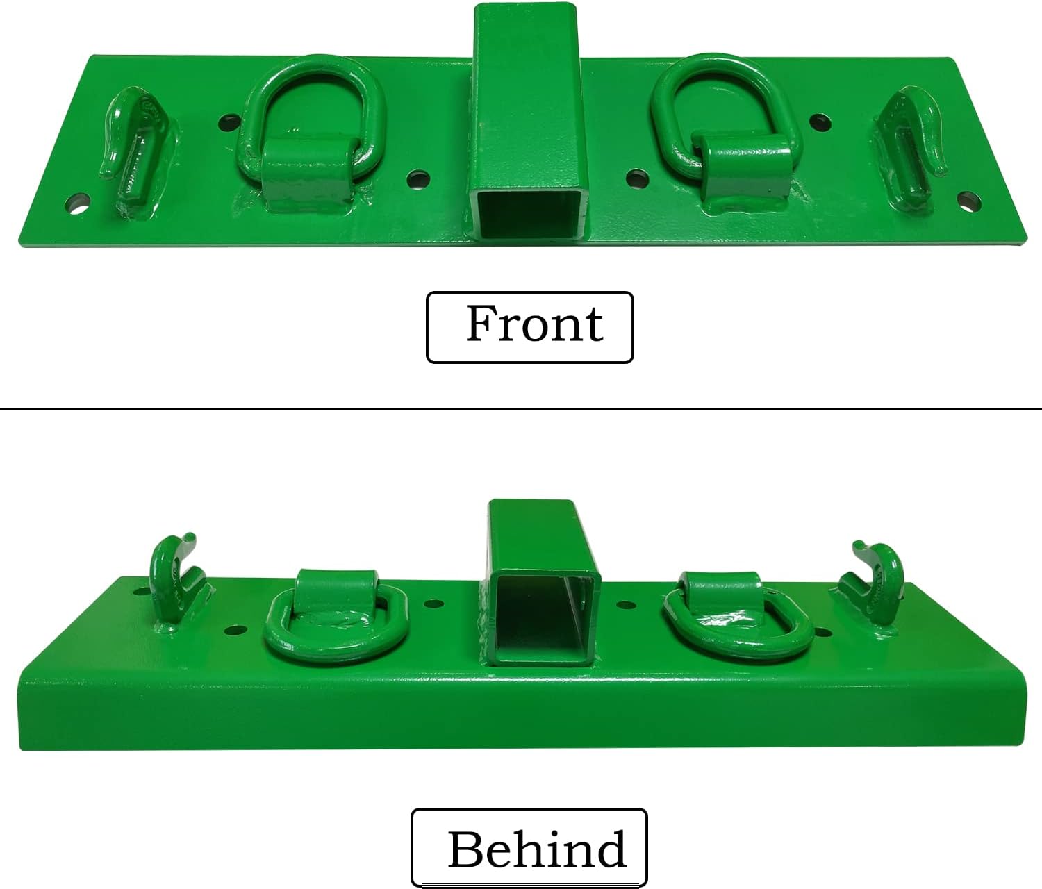 ANISUN John Deere Tractor Bucket Hooks Bolt On Grab Hook Fit for John Deere 1025R 2032R 3320 2520 3020e Loader Bucket Hooks Pack of 2