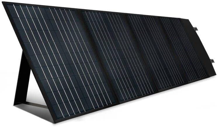120W Solar Panel Portable Power Stations with Adjustable Kickstand Foldable Solar Power Backup, Battery Charger Maintainer for RV Camping Outdoor Camping, Emergency