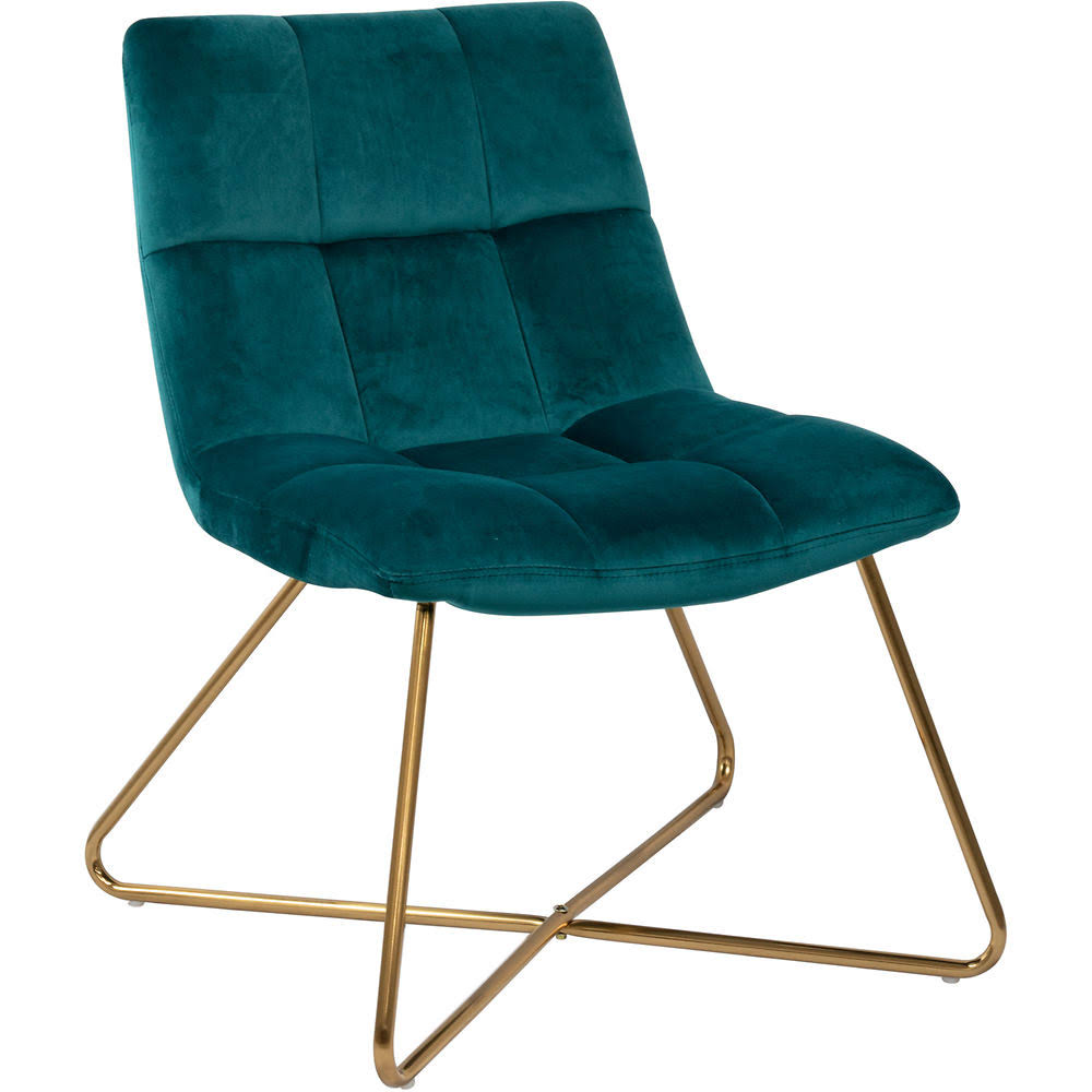 Venetian Worldwide Retro Leisure Lounge Accent Chair Teal