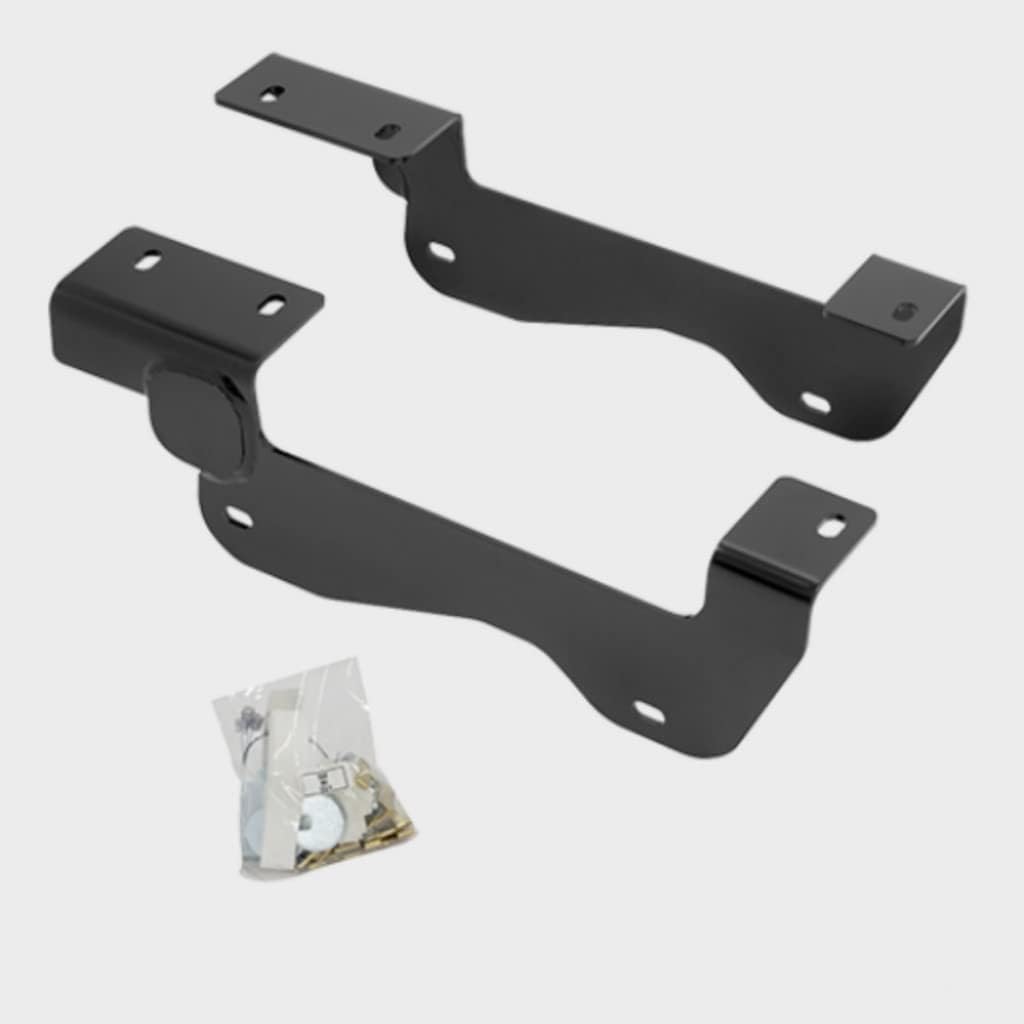 Draw-Tite Fifth Wheel Hitch Mounting System Custom Bracket For Ford F-150 2015-2020 Requires Rail Kit #58058 | Black Powder Coat