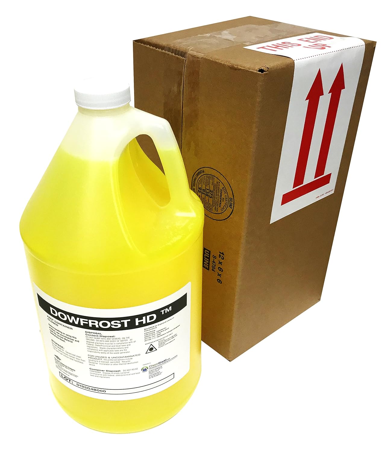 Dowfrost HD (TM) Propylene Glycol - 1 Gallon Pack of 2