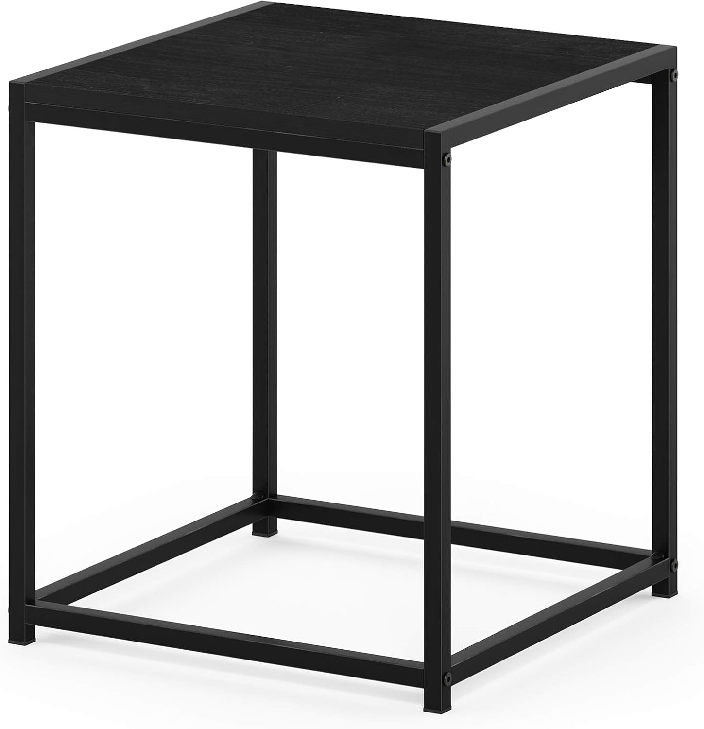 FURINNO Camnus Modern Living End Table, Americano Pack of 2