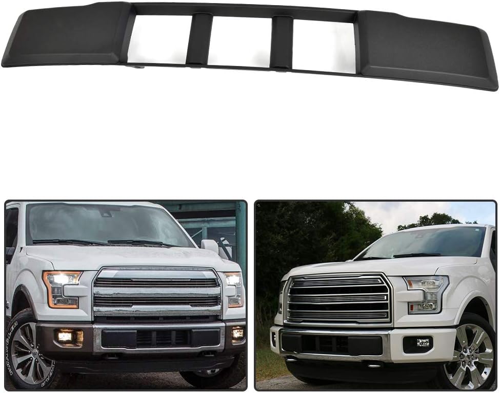 Front Bumper Lower Grille Trim Panel Compatible with Ford 2015-2017 F-150 F150 OEM FL3Z-17E810-CA Pack of 2