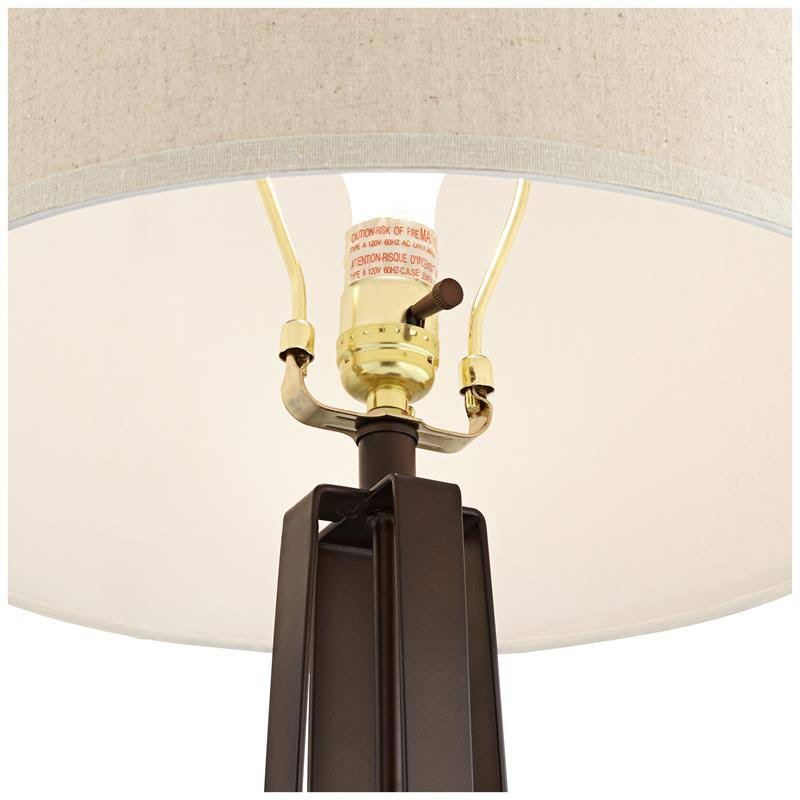 Pacific Coast Lighting Crown Heights Table Lamp in Bronze