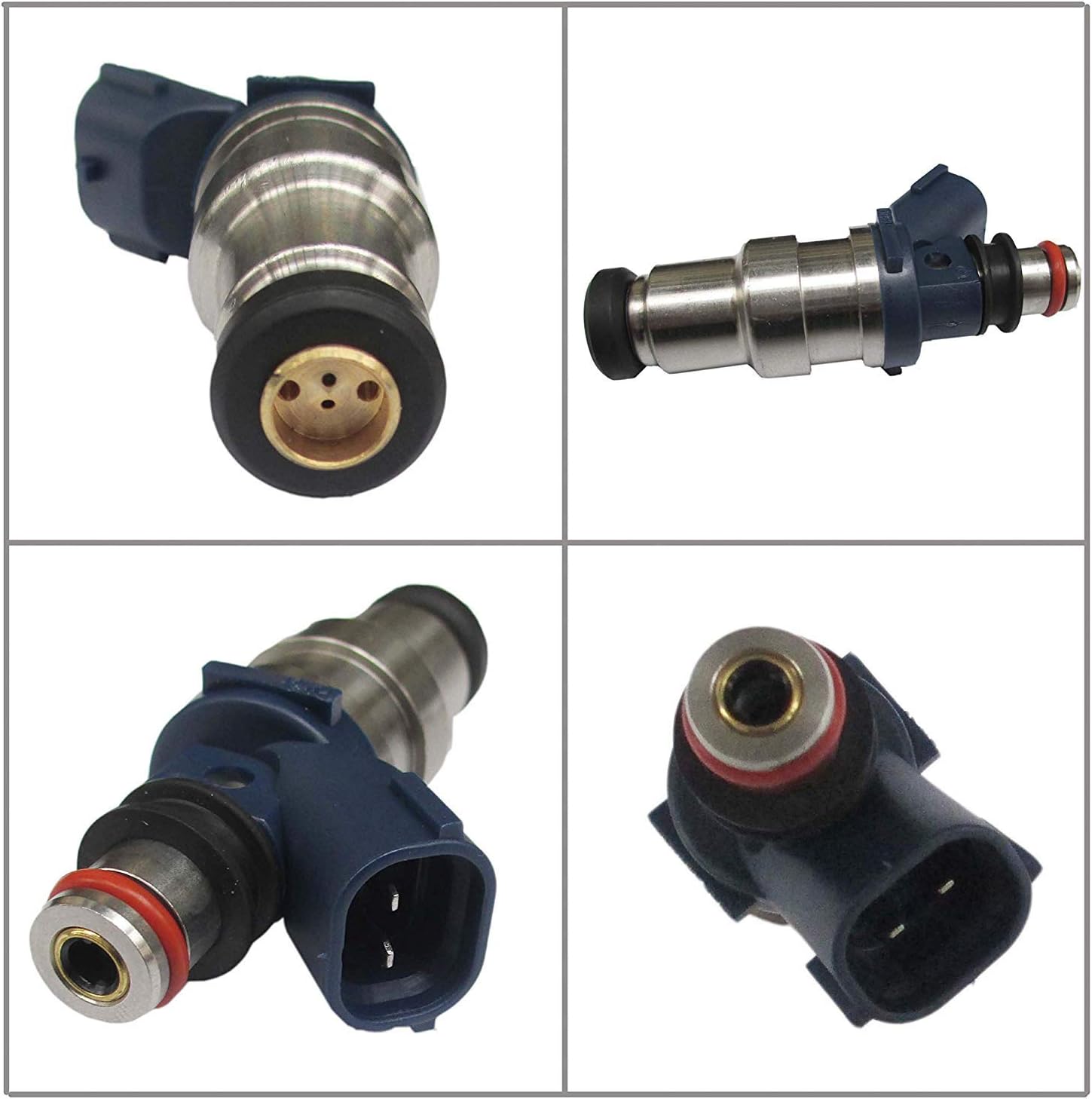 New Set of 4 Style Fuel Injectors 23250-75040 For 95-00 Toyota Tacoma 2.4L-L4 Pack of 2