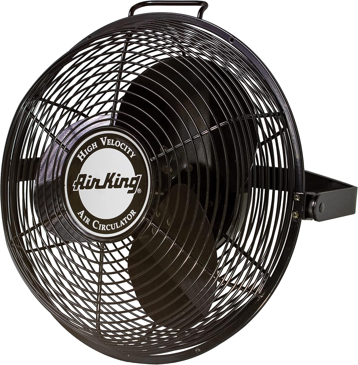 Air King 9314 14-Inch Industrial Grade High Velocity Multi Mount Fan,Black