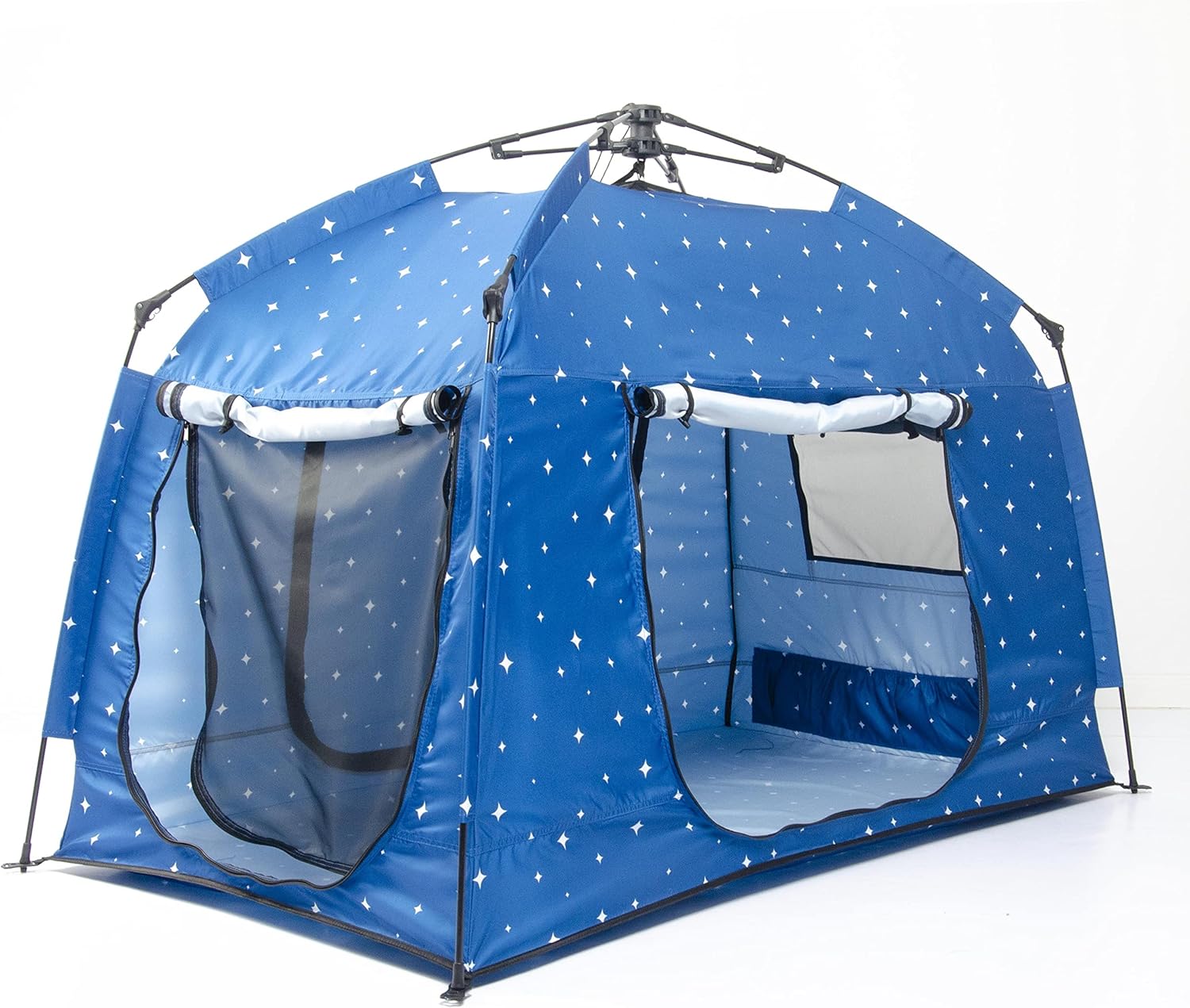 Kids Play Tent-Portable Playhouse Children House -Easy Set up Indoor Outdoor with Carry Bag for Kids-Light Strip Design for Night use -Space for Children and Parents-Birthday