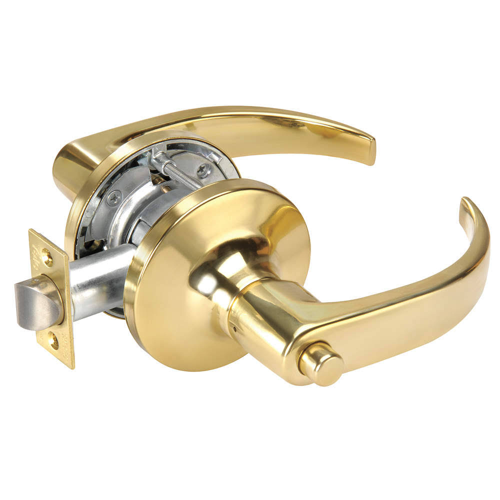 Yale PB5402LN x 605 Lever Lockset,mechanical,privacy,grade 1