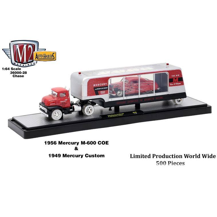Auto Haulers Release 28 3 Trucks Set 1/64 Diecast Models by M2 Machin