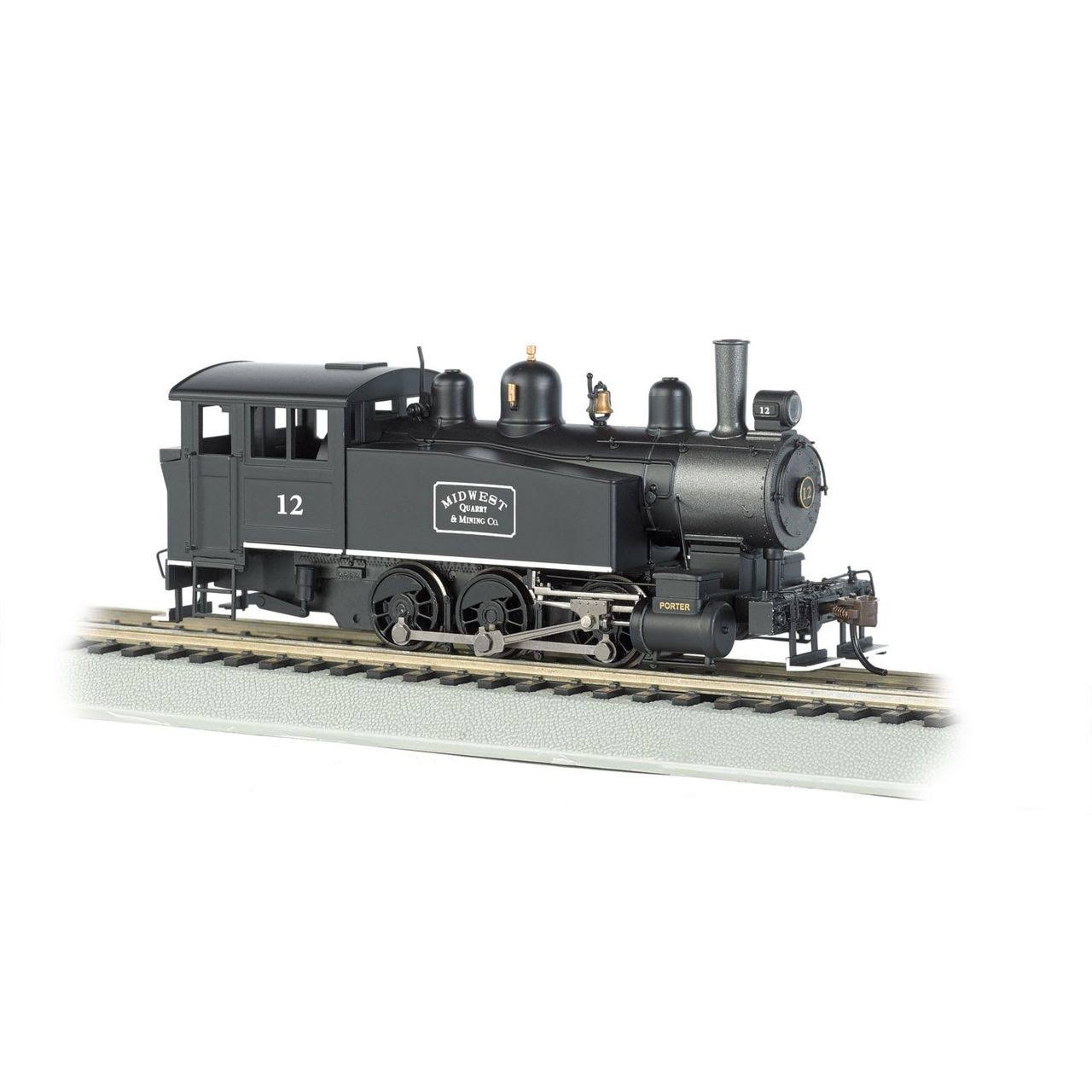 Bachmann HO 52103 Porter 0-6-0 Side Tank, Midwest Quarry and Mining #12 (dcc Equipped)