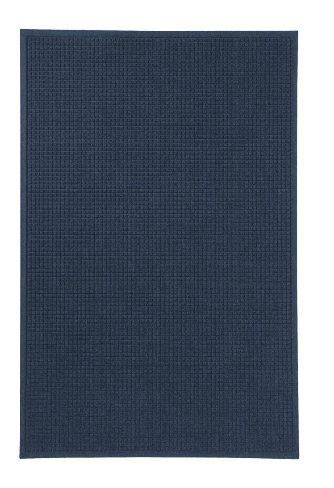 Everyspace Recycled Waterhog Mat, 6& Wide Blue | L.L.Bean