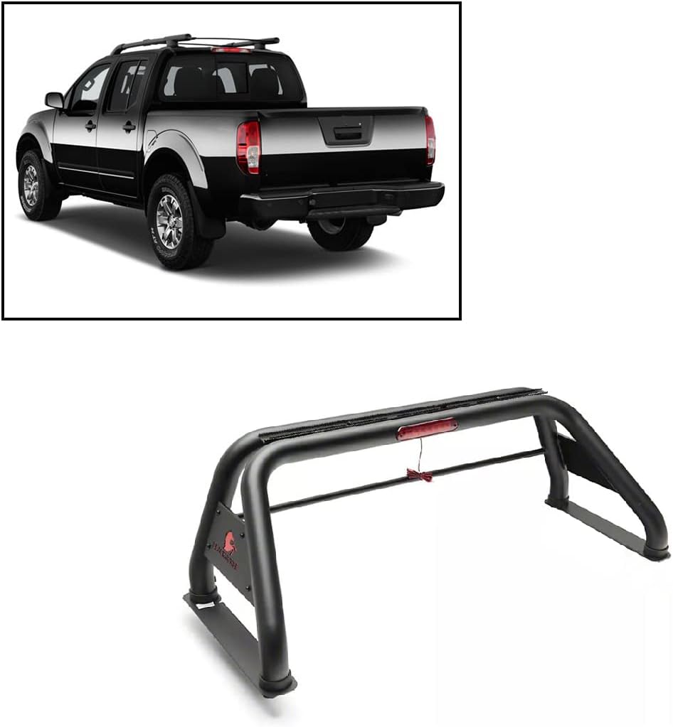 BLACK HORSE Black Classic Roll Bar Compatible with 05-21 Nissan Frontier RB-NIFRB