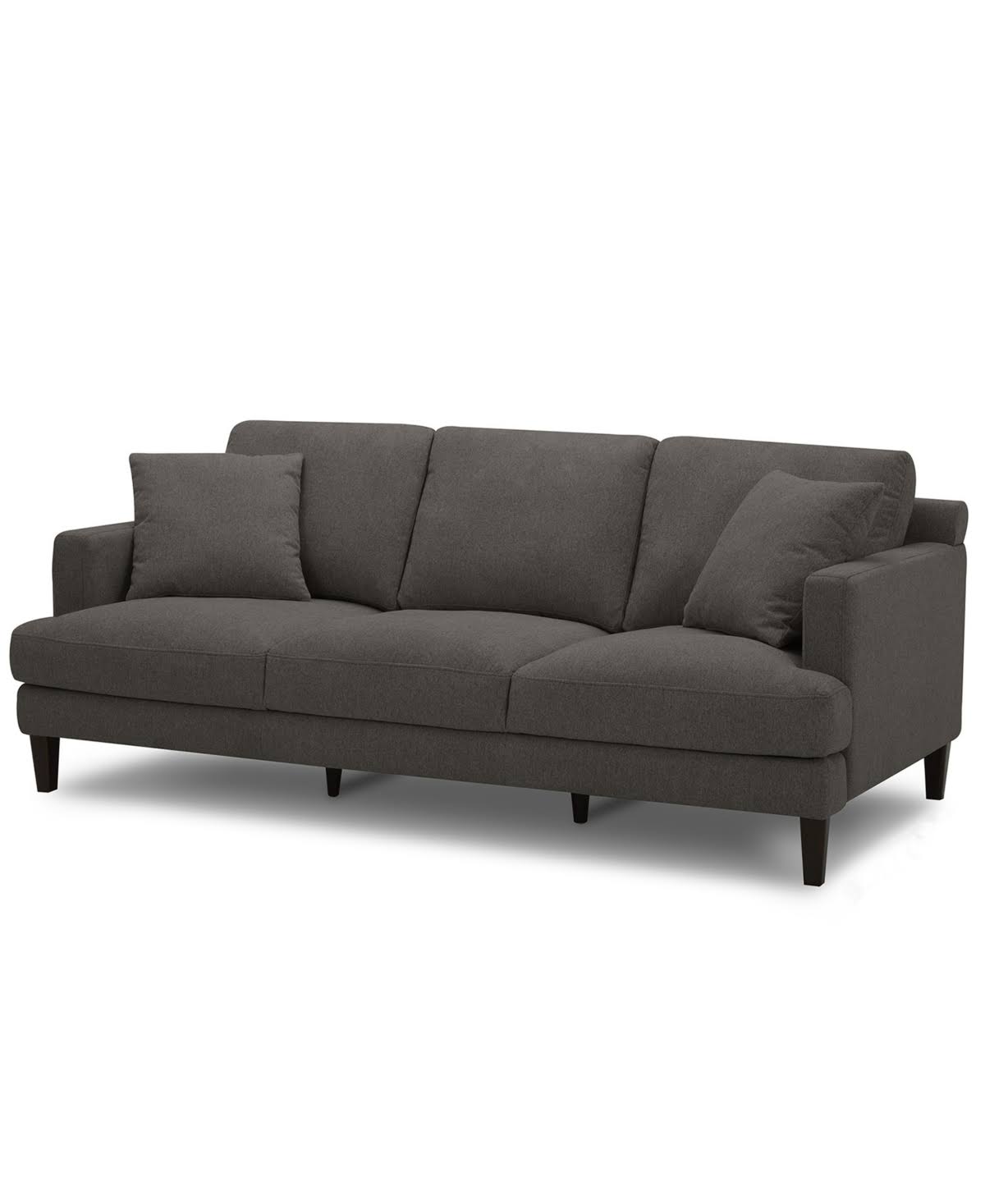 Lexah 78x22 Fabric Sofa, Created for Macy&s - Metal