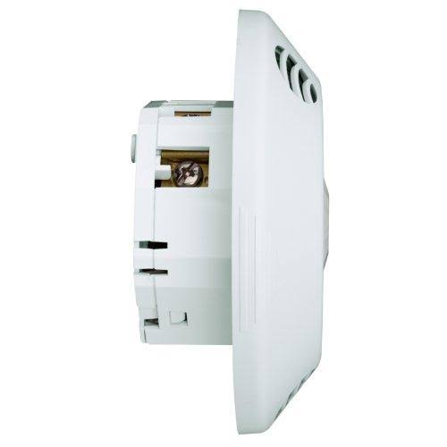 Leviton O4C20-MDW, ODC Series 2000 Sq. ft. Multi-Technology Ceiling-Mount Line Voltage Dual RELAY Vacancy Sensor