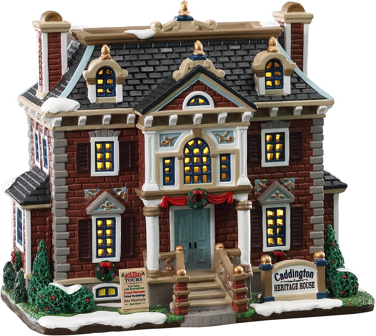 LEMAX Heritage House #15763 Pack of 2