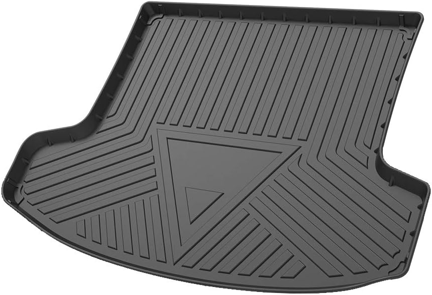 Cqlights RDX Cargo Liner for 2019 2020 2021 2022 Acura RDX Trunk Liner Tray Heavy Duty Rubber Rear Cargo Area Mat Waterproof Protector Floor Mat Black