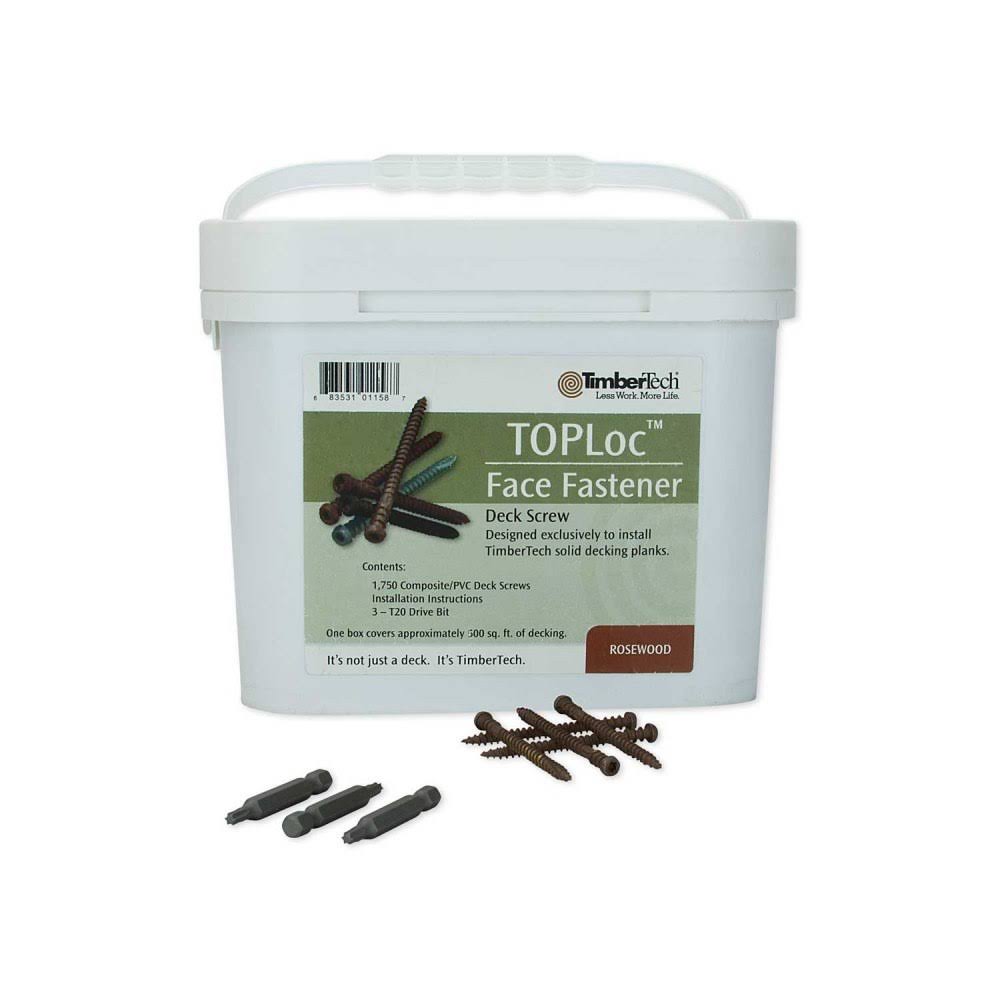 TOPLoc Face Fastening System for Decking - Bucket of 1750 - Sand