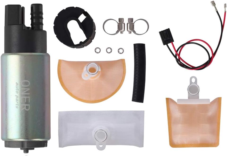 ONER New Electric Fuel Pump & Install Kit Fit Multiple Models Replaces E8229 E2068 E8213 EFP382A