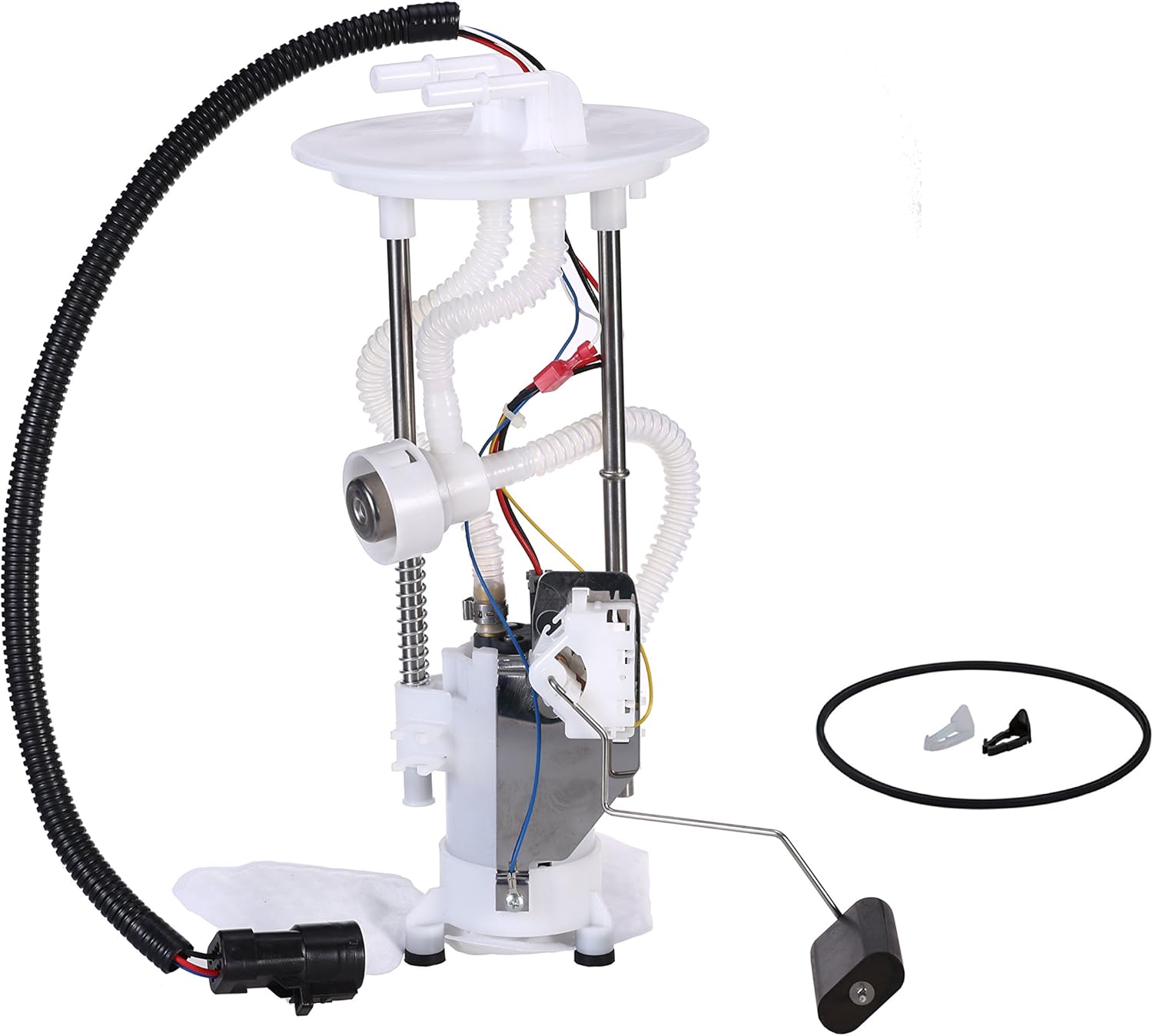 Fuel Pump E2348M For 2002 2003 Ford Explorer Eport Trac w/2 tube ports, plastic flange, 4 pin connector; from 3/4/2002