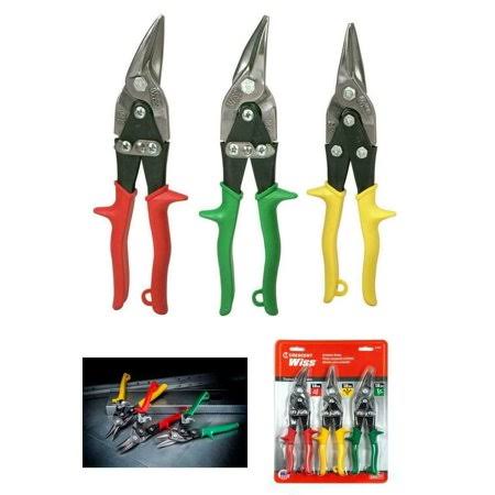 Wiss Straight-Cut Aviation Snip (3-Pack) Model M123R