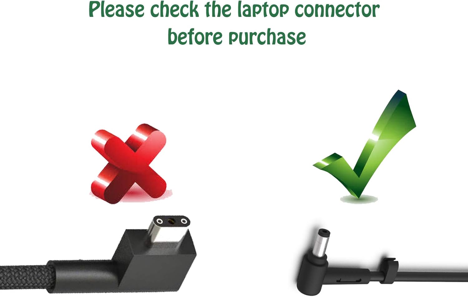 180W 165W AC Adapter Charger for Razer Blade RZ09 14 15 Blade Pro 17 2011-2017 Laptop Power Supply Cord Pack of 2