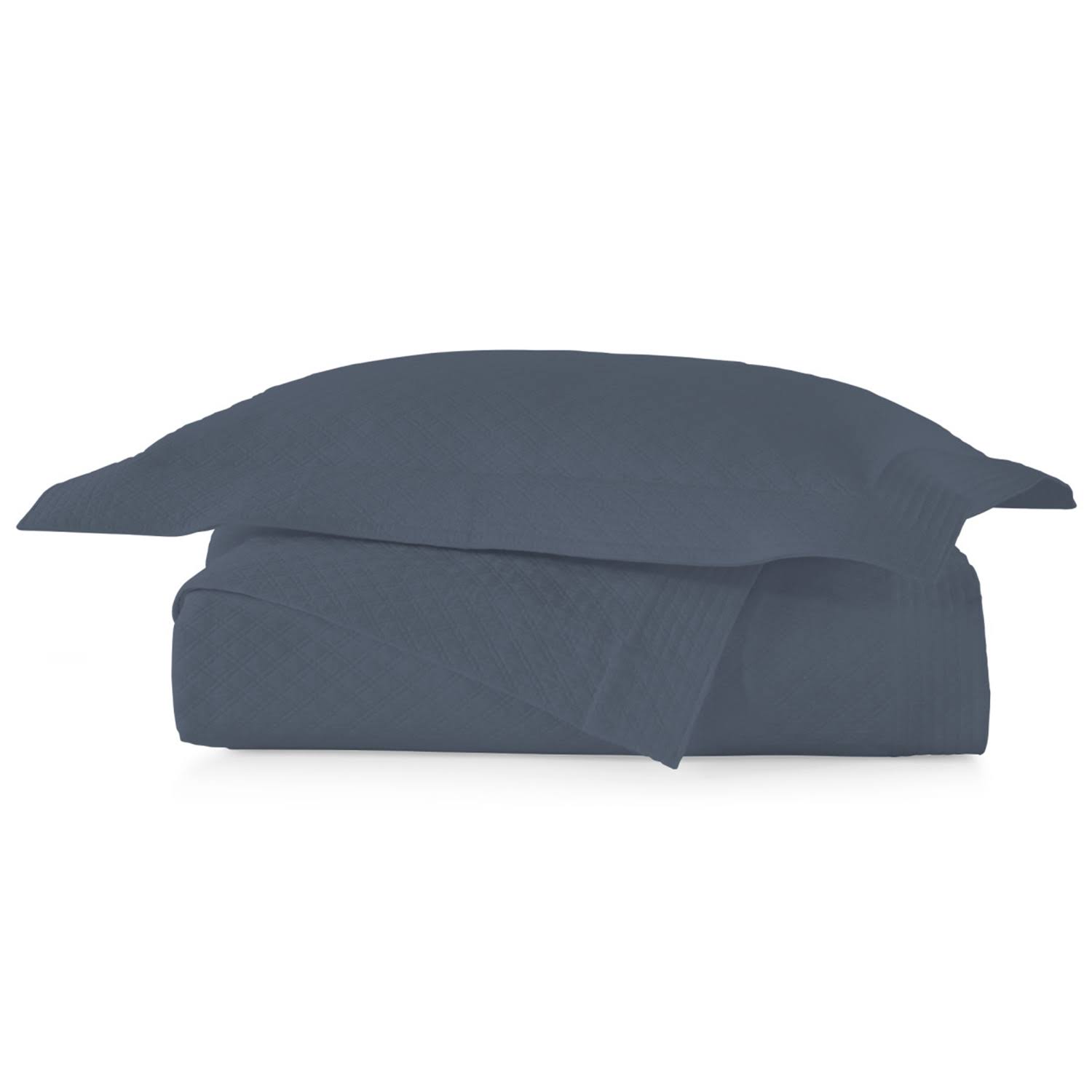 Peacock Alley Alyssa Euro Sham / Navy