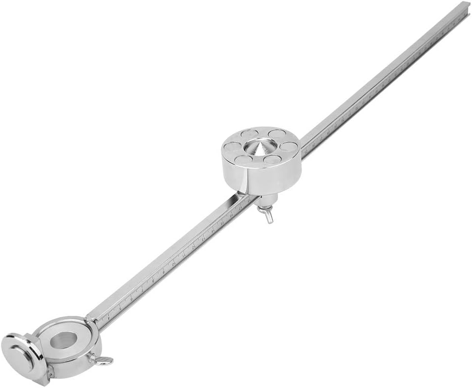 G01-100 Adjustable Torch Round Compass Cutting Roller Magnetic Guide Wheel, Plasma Cutter Cutting Torch with Scale Pack of 2