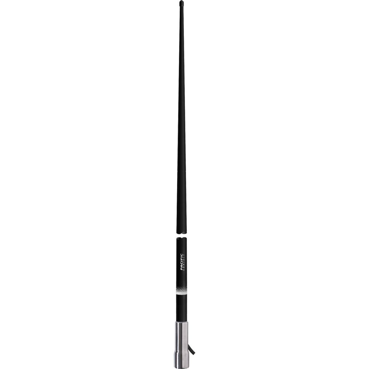 Pacific Aerials Black Longreach Classic 8& VHF 9dB Ultraglass Colinear Antenna
