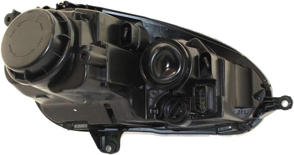 KarParts360: For 2005-2010 Volkswagen Jetta Headlight Assembly Driver (Left) Side w/Bulbs Replaces VW2502127