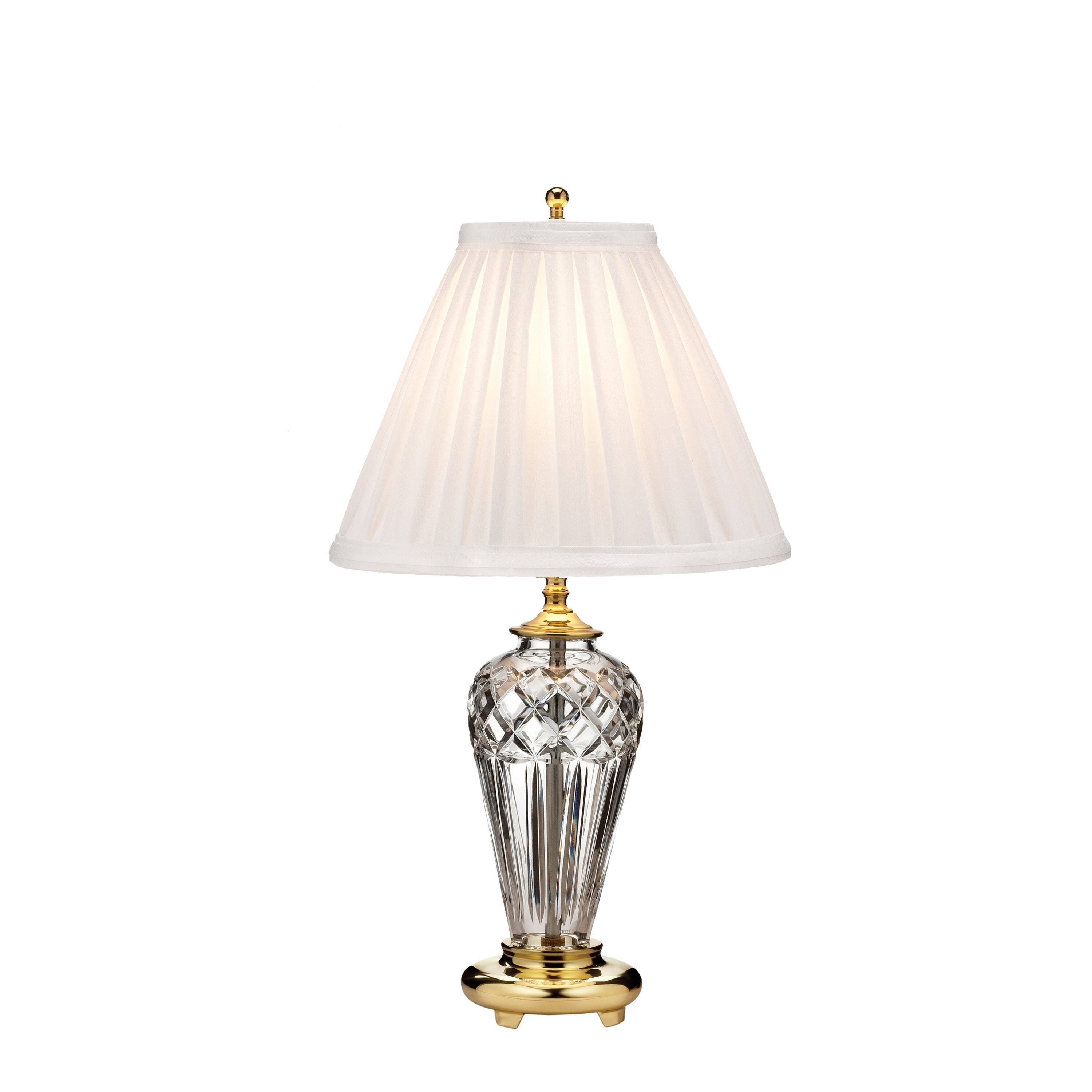 Waterford Belline Polished Brass 18in Accent Lamp