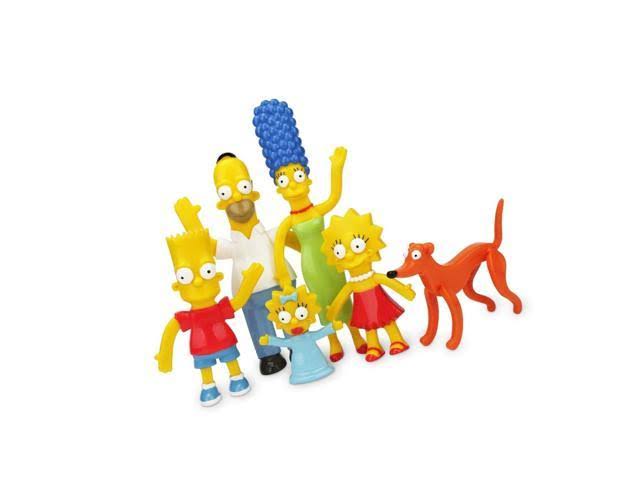 NJ Croce Simpsons Family Boxed Set Action Figure