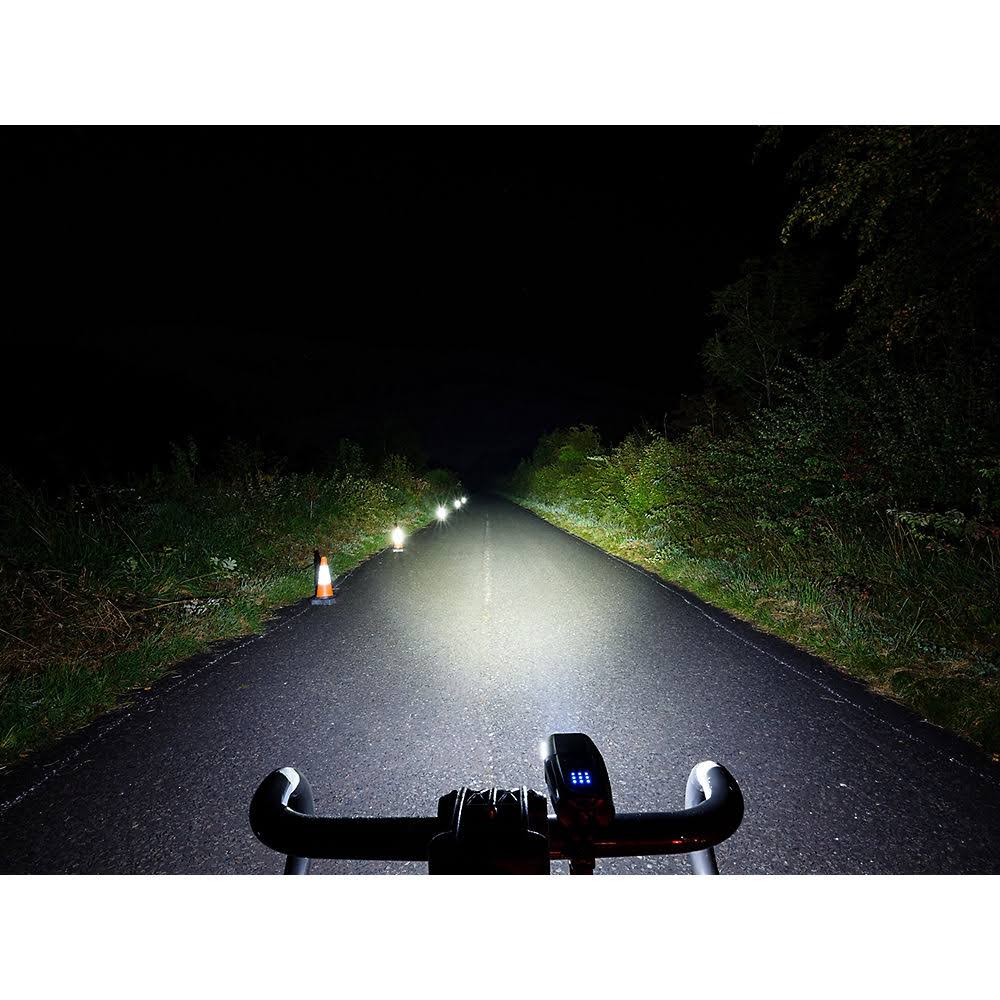 Moon Meteor Storm Lite Front Light - Black