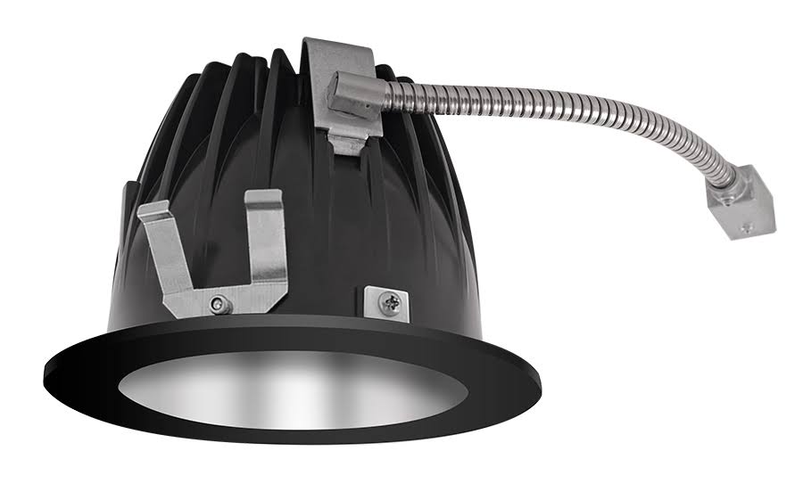 RAB Ndled6Rd-Wn-S-B LED Trim Mod6 Round WALLWASH 40K 80CRI Spec Cone Black Ring
