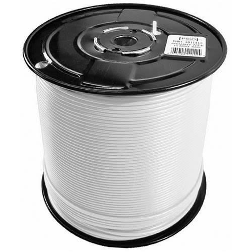 Pico 81207A 20 AWG White Primary Wire 1000' per Package