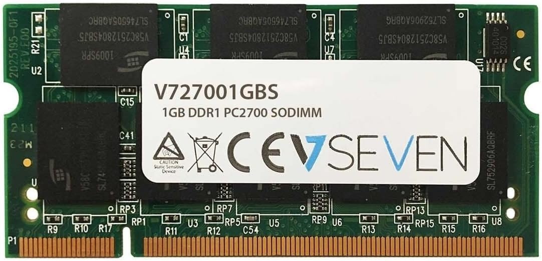 V7 V7128008GBDE-LV 8GB DDR3 1600MHz CL11 ECC DIMM PC3L-12800 1.35V Internal Memory Pack of 2