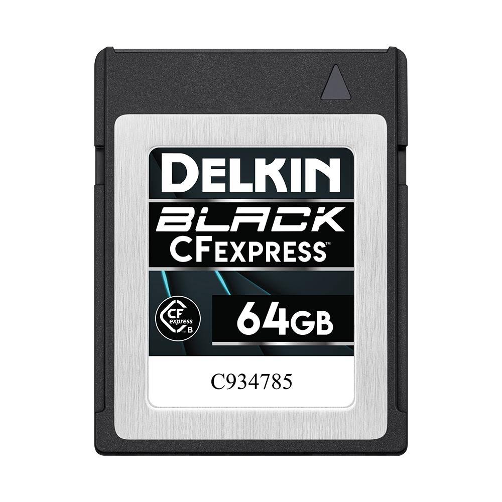 Delkin Devices 64GB Black CFexpress Type B Memory Card