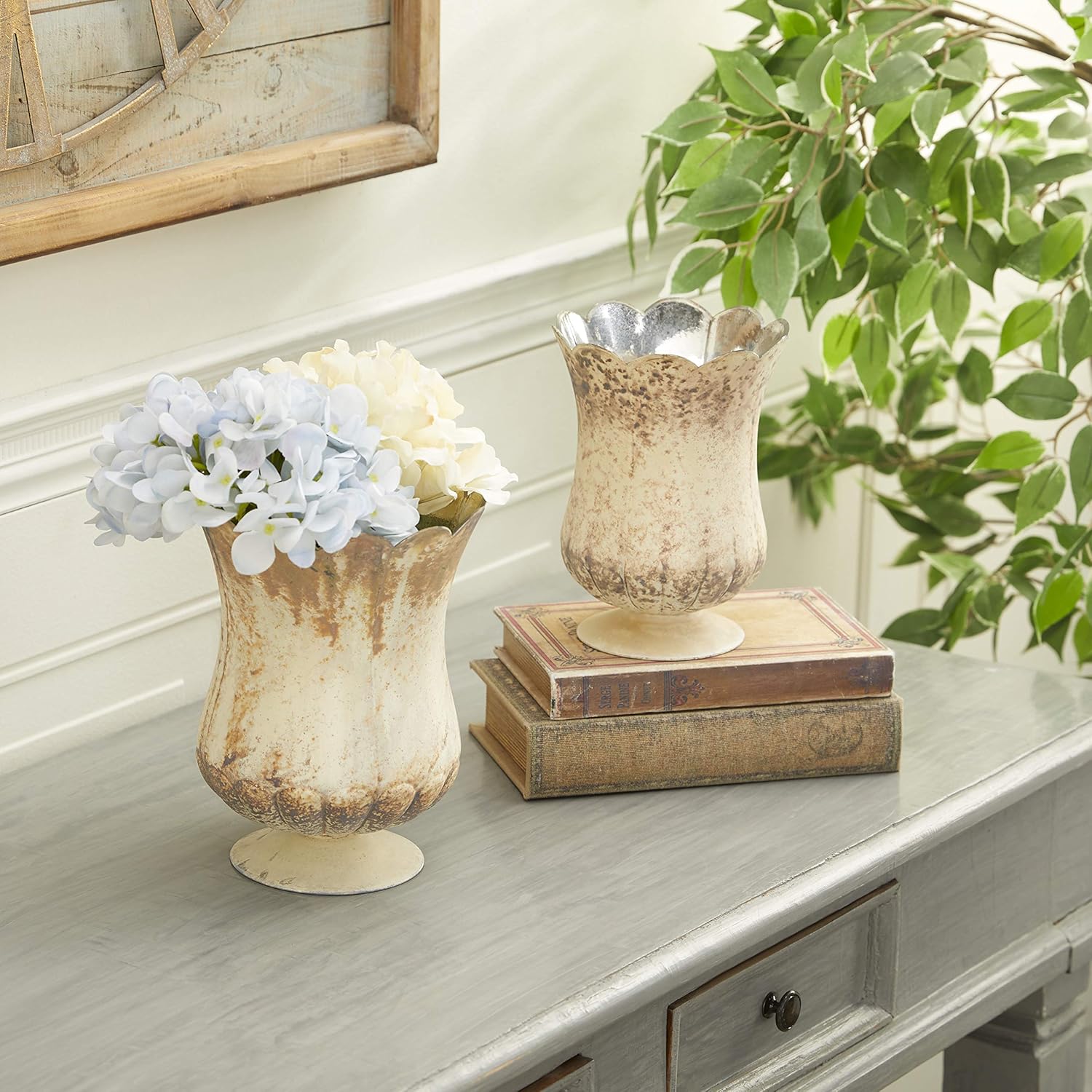 Deco 79 Candle Holder, S/2 10