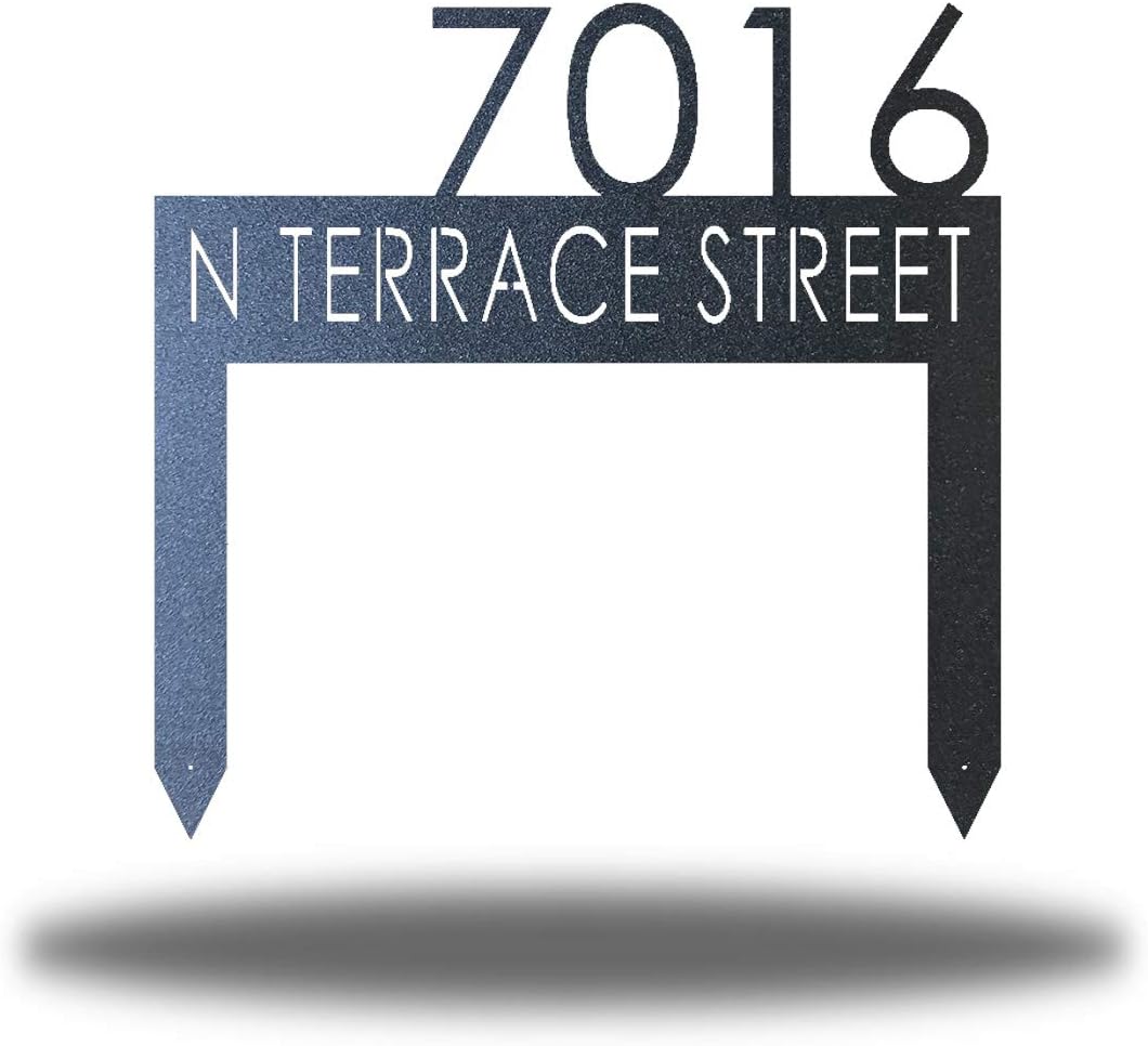 Riverside Designs Classic Personalized Address Yard Sign (17