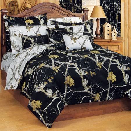 AP Black Comforter/Sham Set Queen