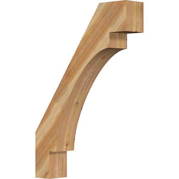 6x22W x 28x22D x 40x22H Merced Rough Sawn Brace, Western Red Cedar