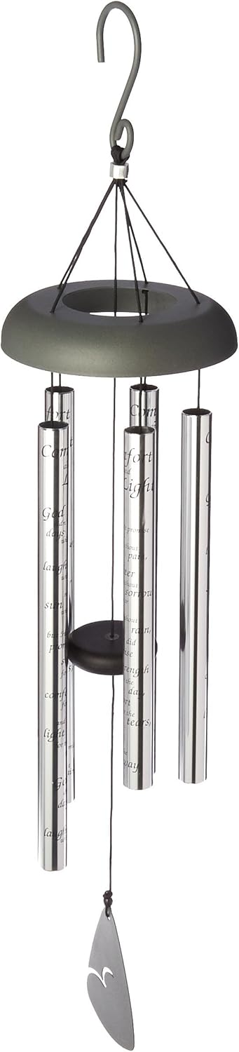 Carson Home Accents Sonnet Wind Chime, 30-Inch Length, Comfort and Light