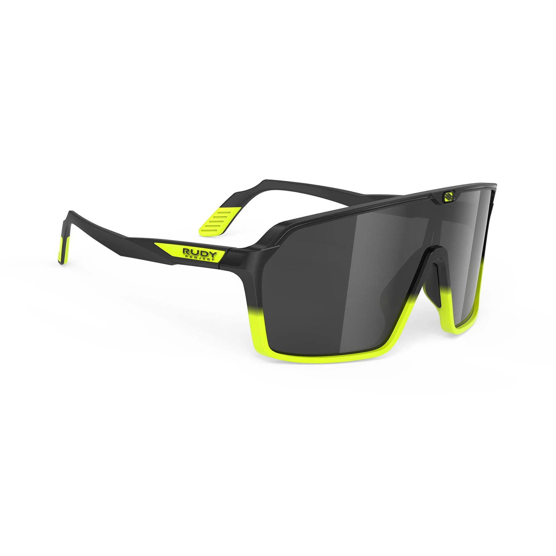 Spinshield - Eyewear - Rudy Project - Spinshield Matte Black Yellow Fluo with Smoke Black Lenses
