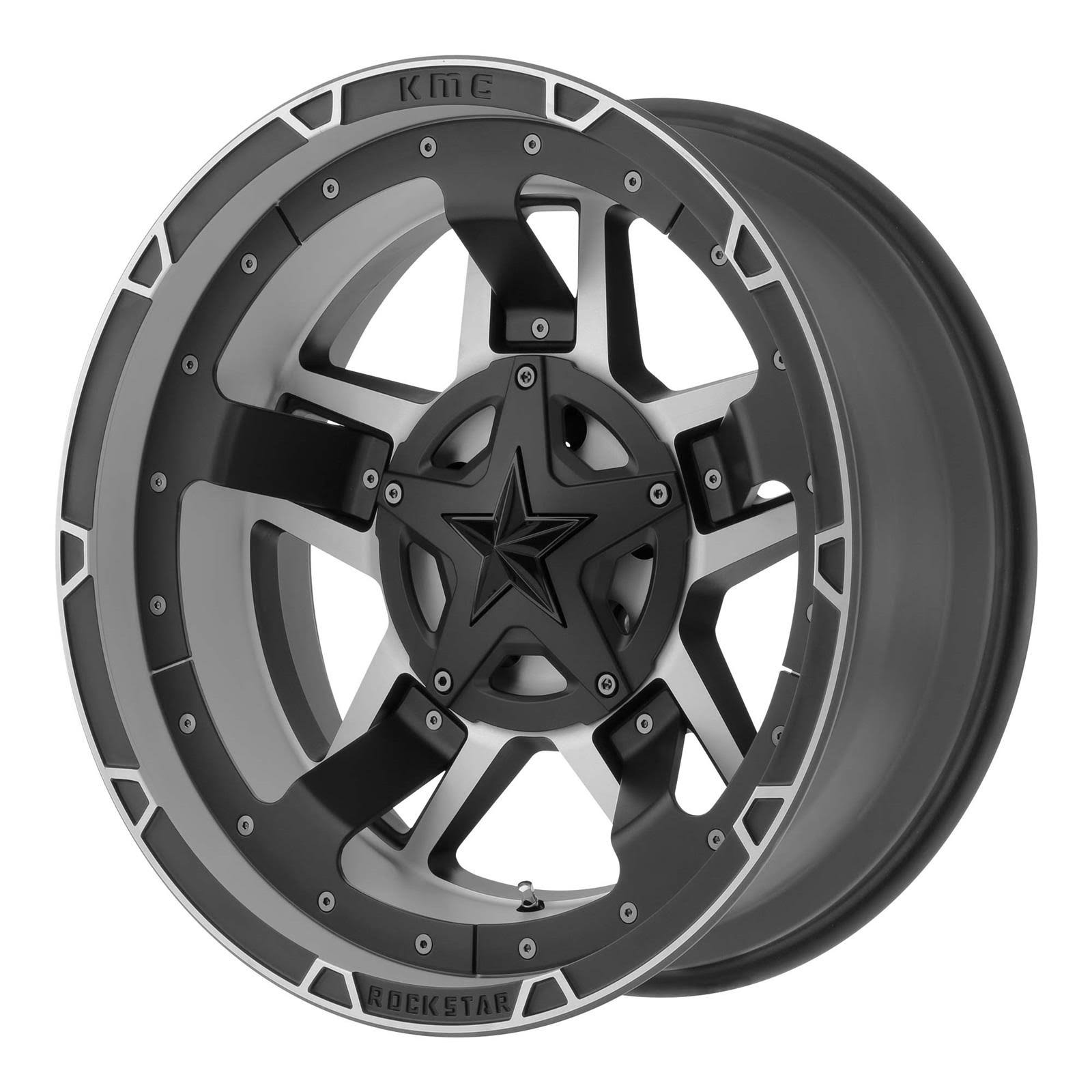 XD Series Xd82729043512n XD827 Rockstar III Wheel 20x9 5x5x127/5x135 -12mm Matte Black Machined