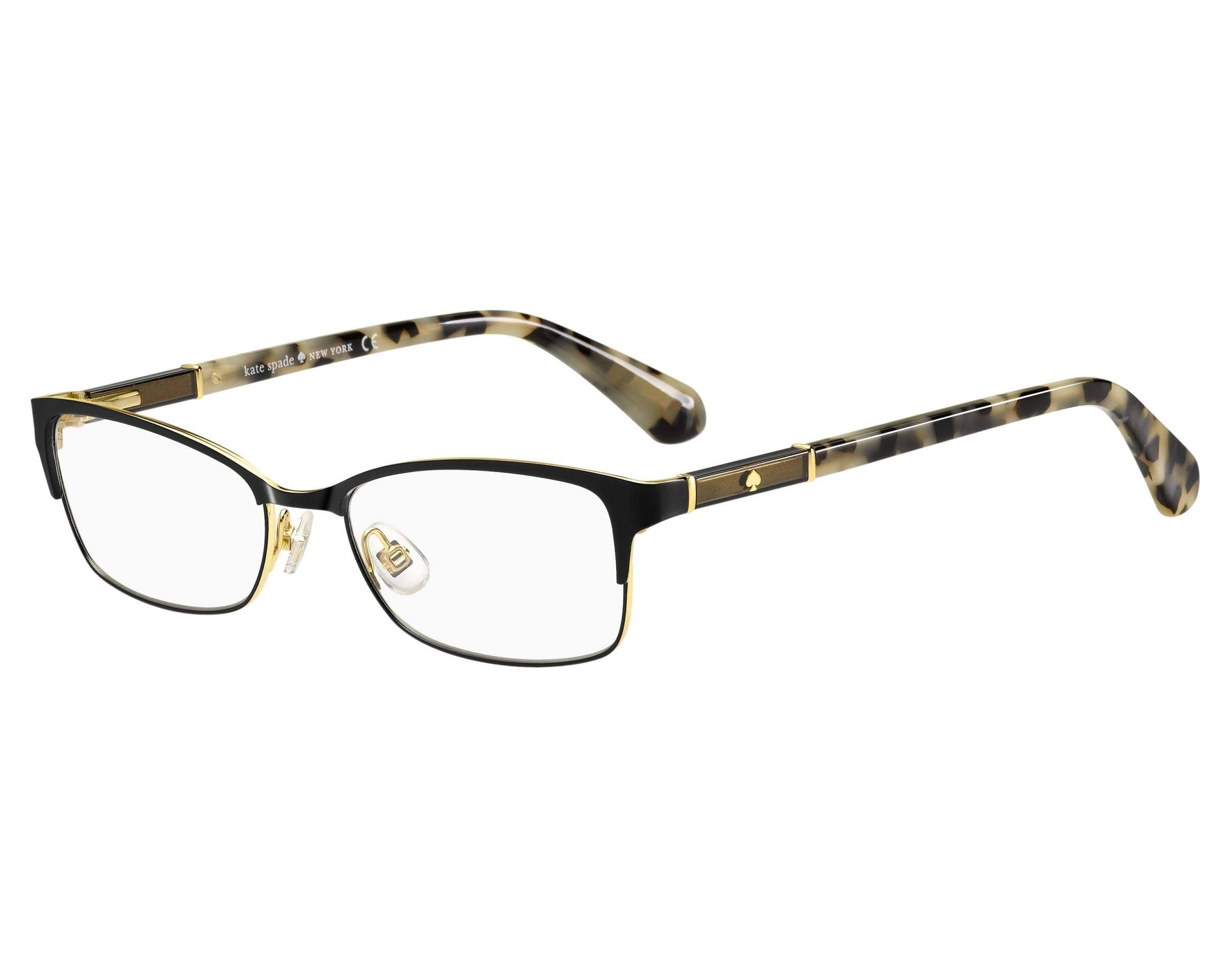 Kate Spade Laurianne Eyeglasses - 0WR7 Black Havana