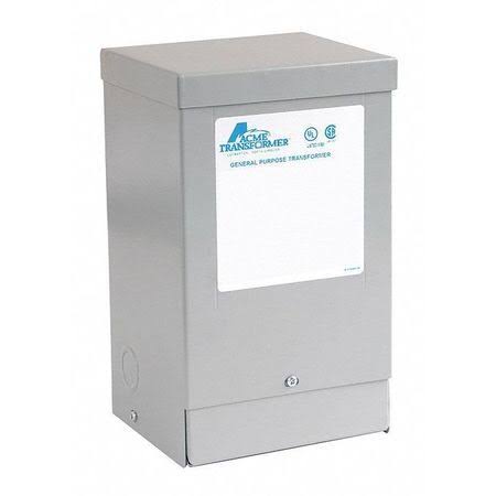 Acme Electric T253061 Transformer 1PH 1.5kVA 240-120/240