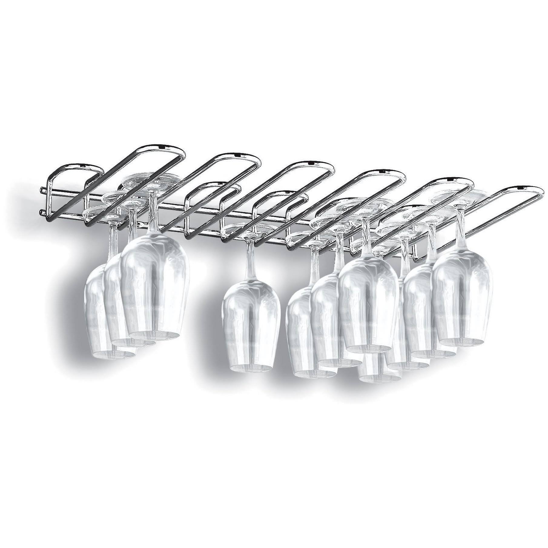 World Cuisine A4406002 Wall Mounted Glass Rack